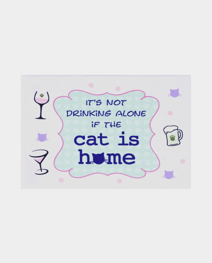 drinking alone - cat