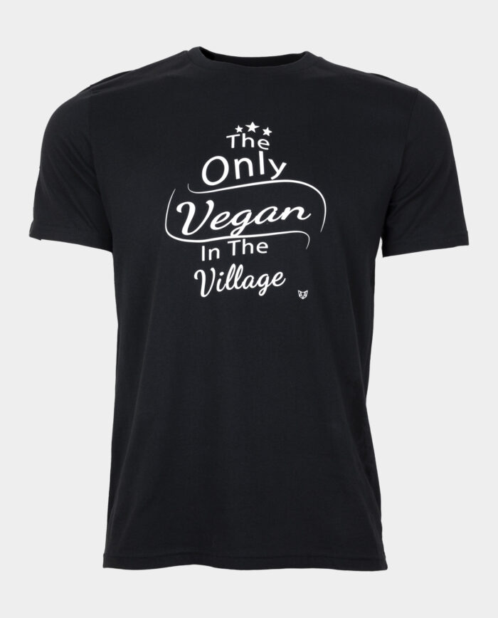The Only Vegan t-shirt black
