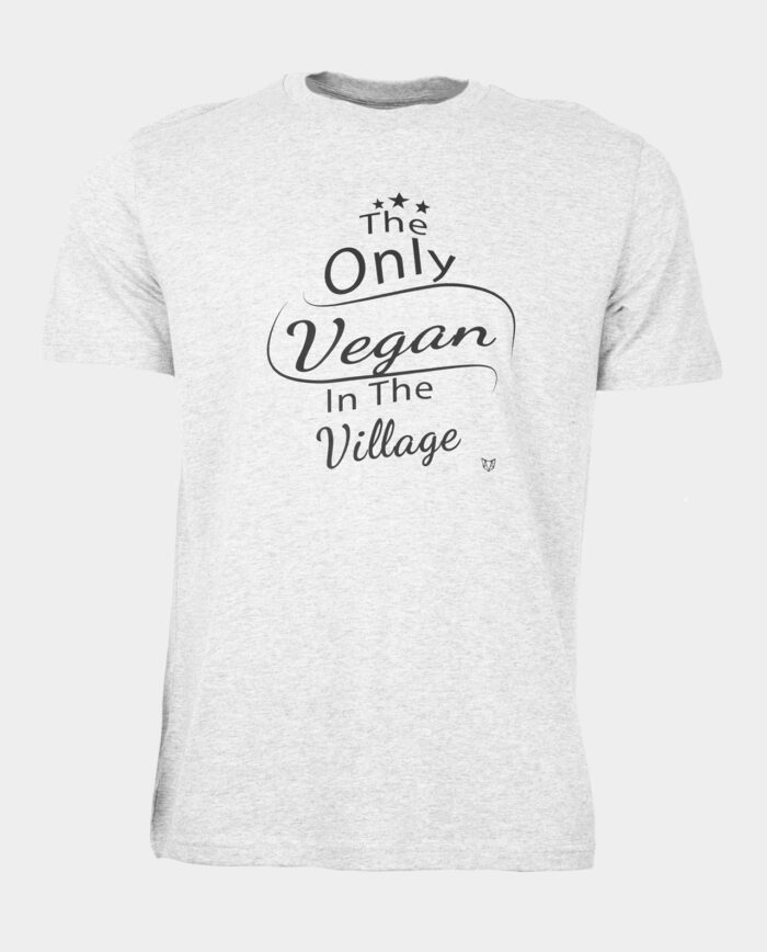 The Only Vegan t-shirt heather grey