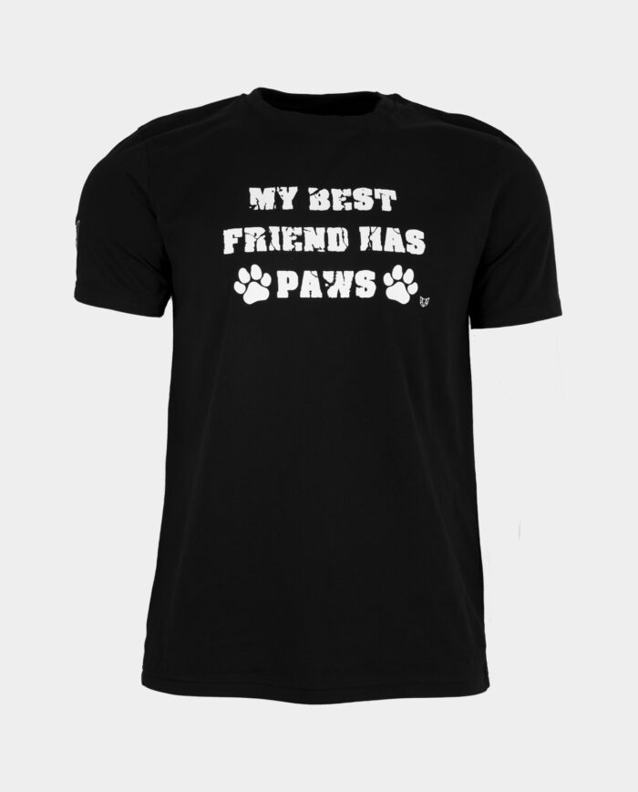 My Best Friend Has Paws Black