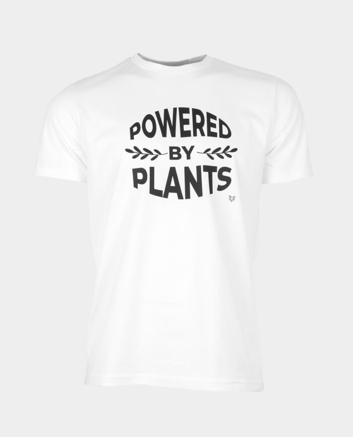 Powered By Plants White