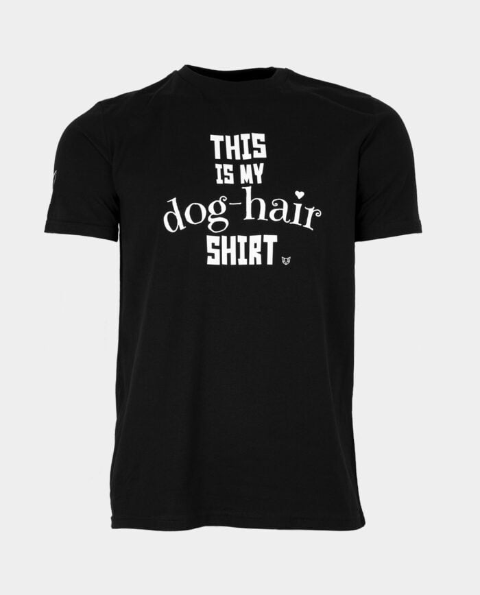 This Is My Dog Hair Shirt Black