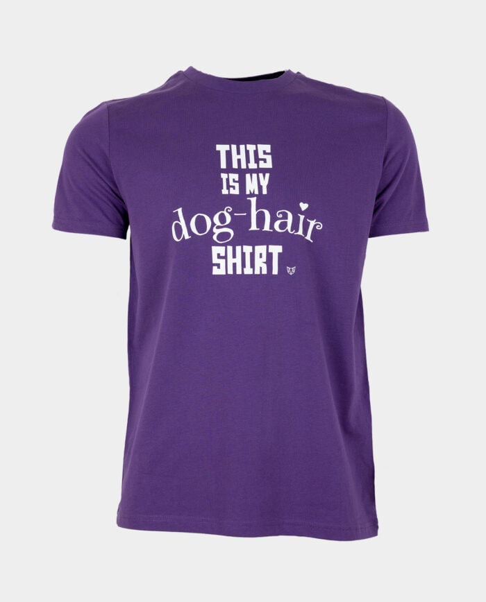 This Is My Dog Hair Shirt Purple