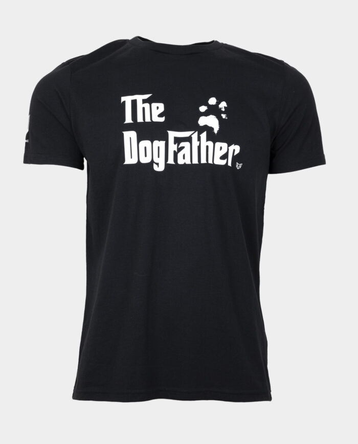 The Dogfather tshirt black