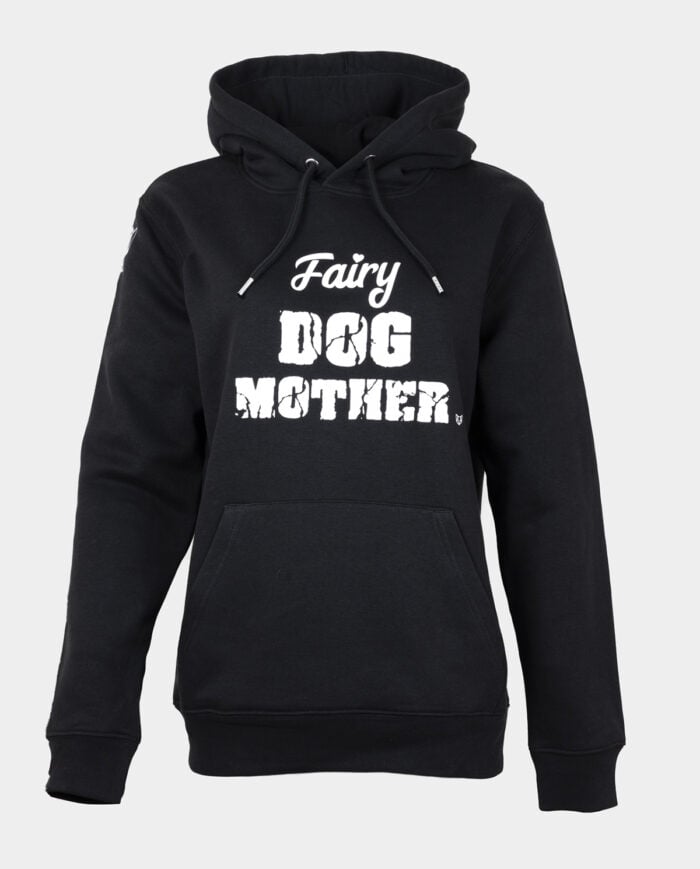 Fairy Dog Mother Black hoodie