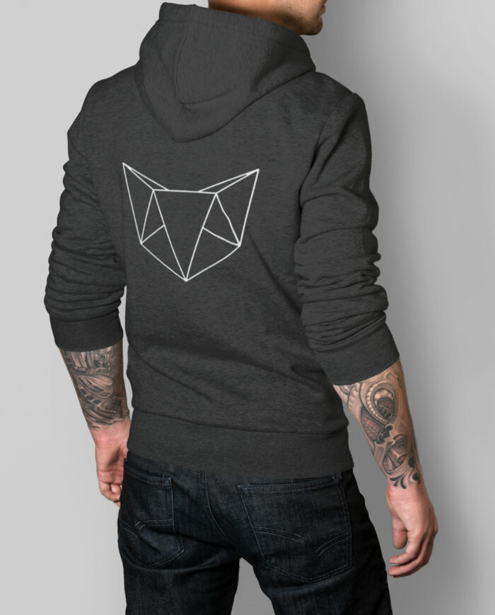 Back Logo Grey