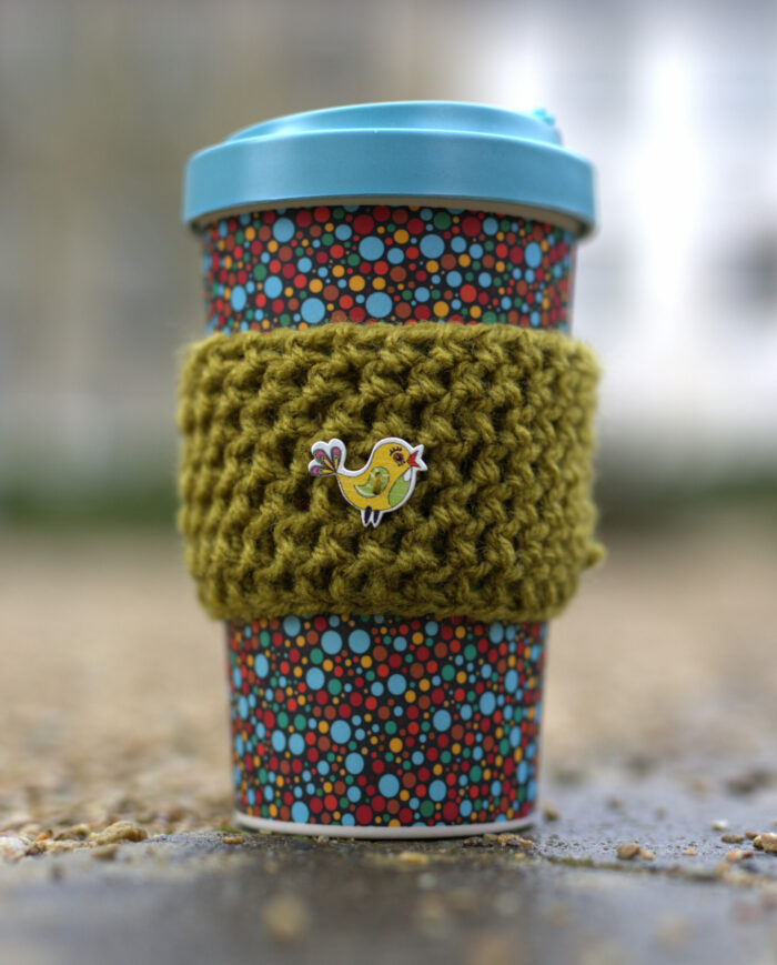 Coffee Cup Sleeve - Bird
