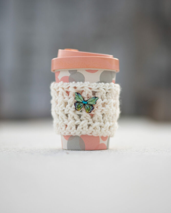 Coffee Cup Sleeve - Butterfly