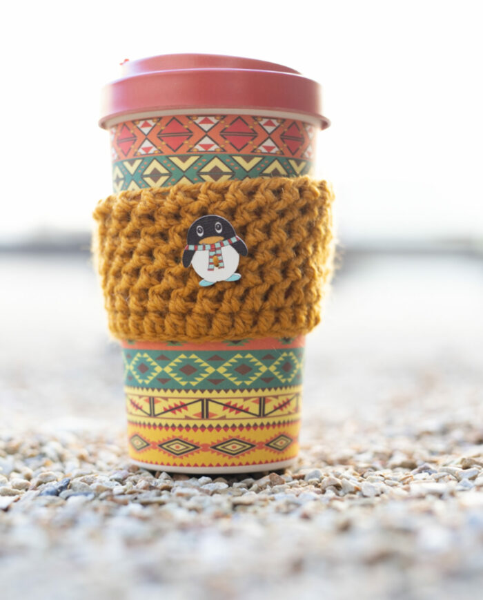 Coffee Cup Sleeve - Penguin