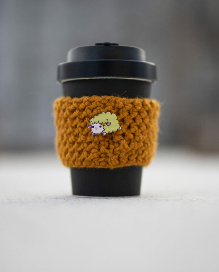 Coffee Cup Sleeve - Sheep