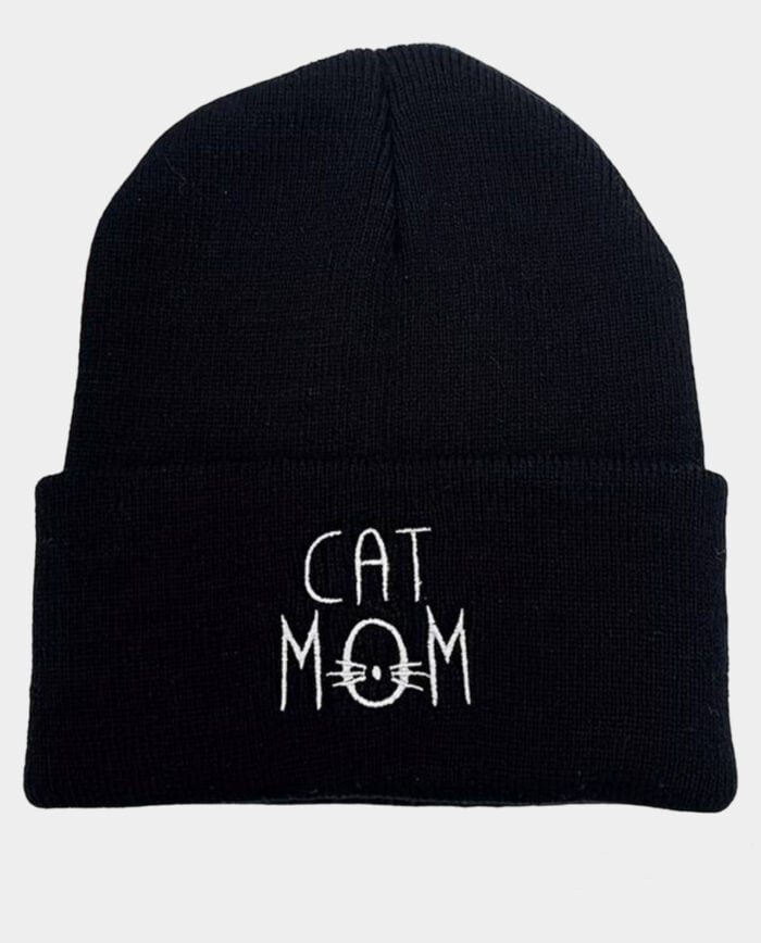 Cat Mom Beanie