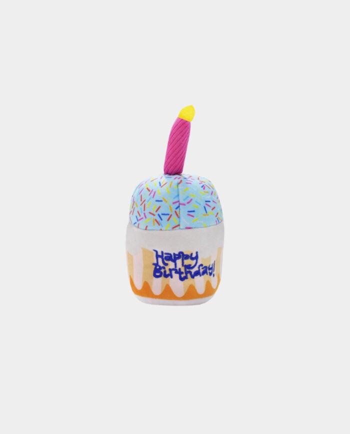 Birthday Cake Dog Toy
