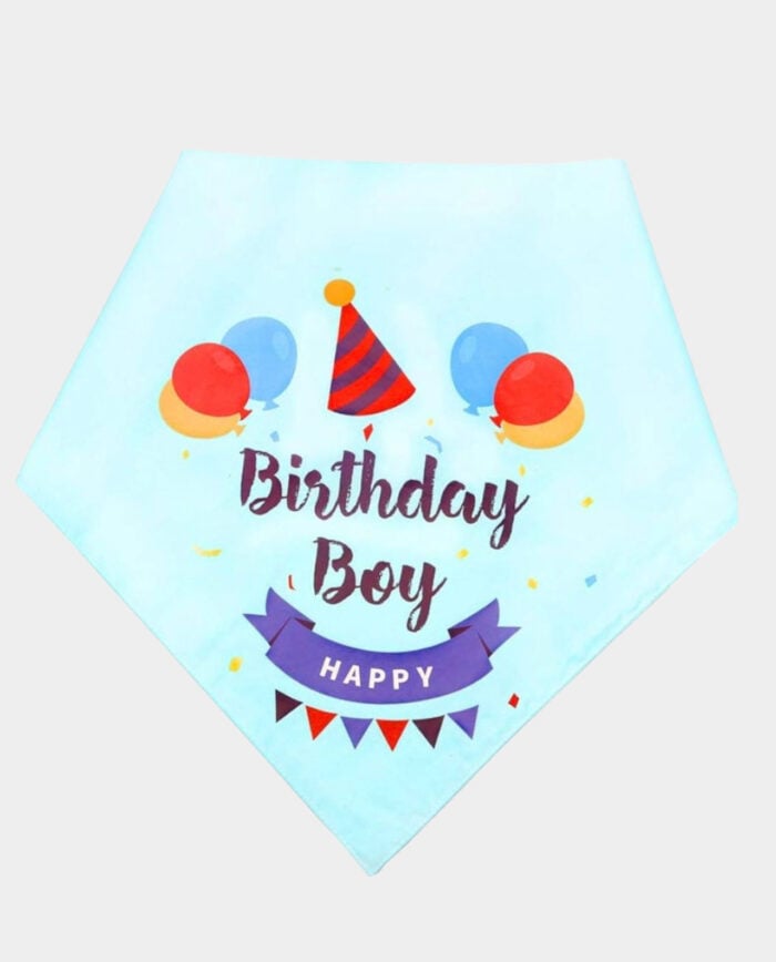 Birthday Bandana for Dogs - Blue