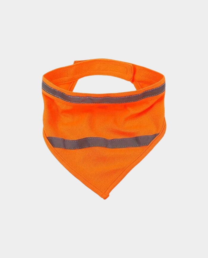Reflective Dog Bandana Fluorescent Orange
