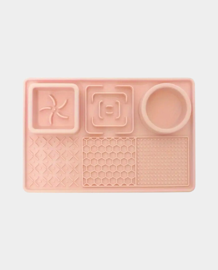 Slow Feeder Lick Mat Pink
