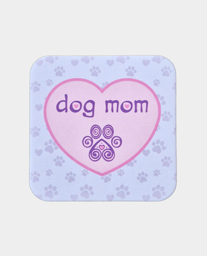 Dog Mom Cork Coaster