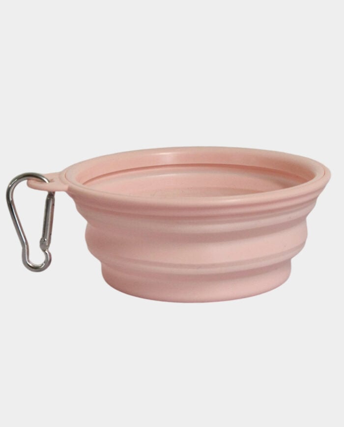 Portable Water Bowl Pink