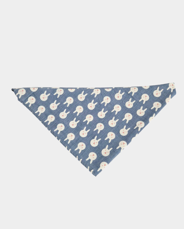 Neckerchiefs for Dogs - Blue Bunnies