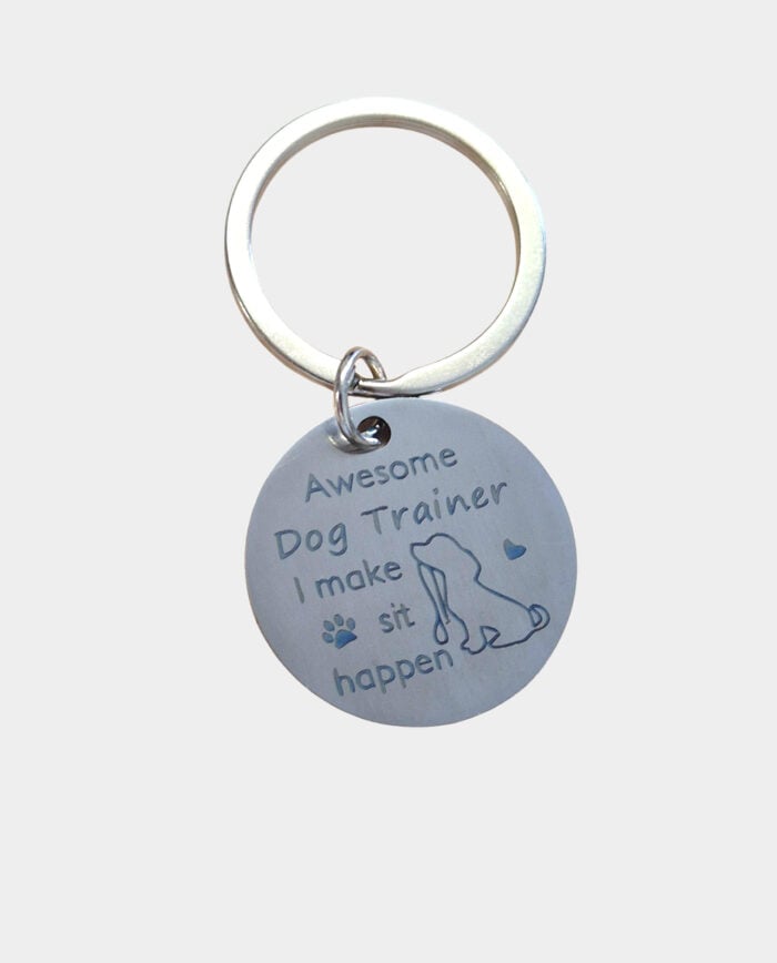 Dog Trainer Keyring