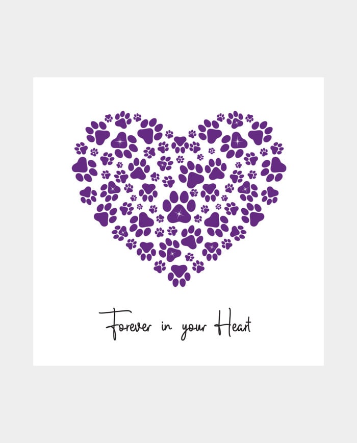 Forever in your Heart Sympathy Card