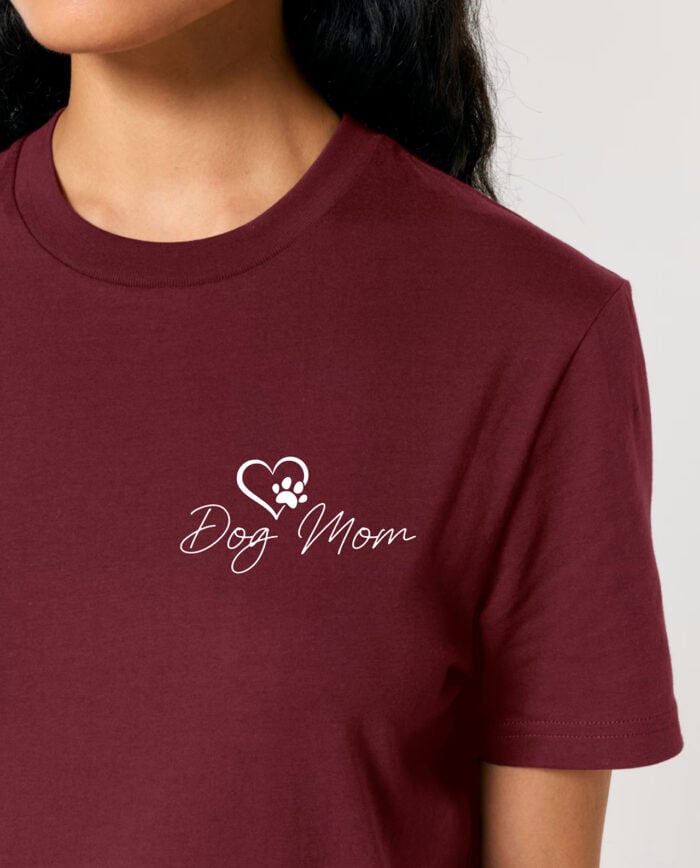Dog Mom - Burgundy